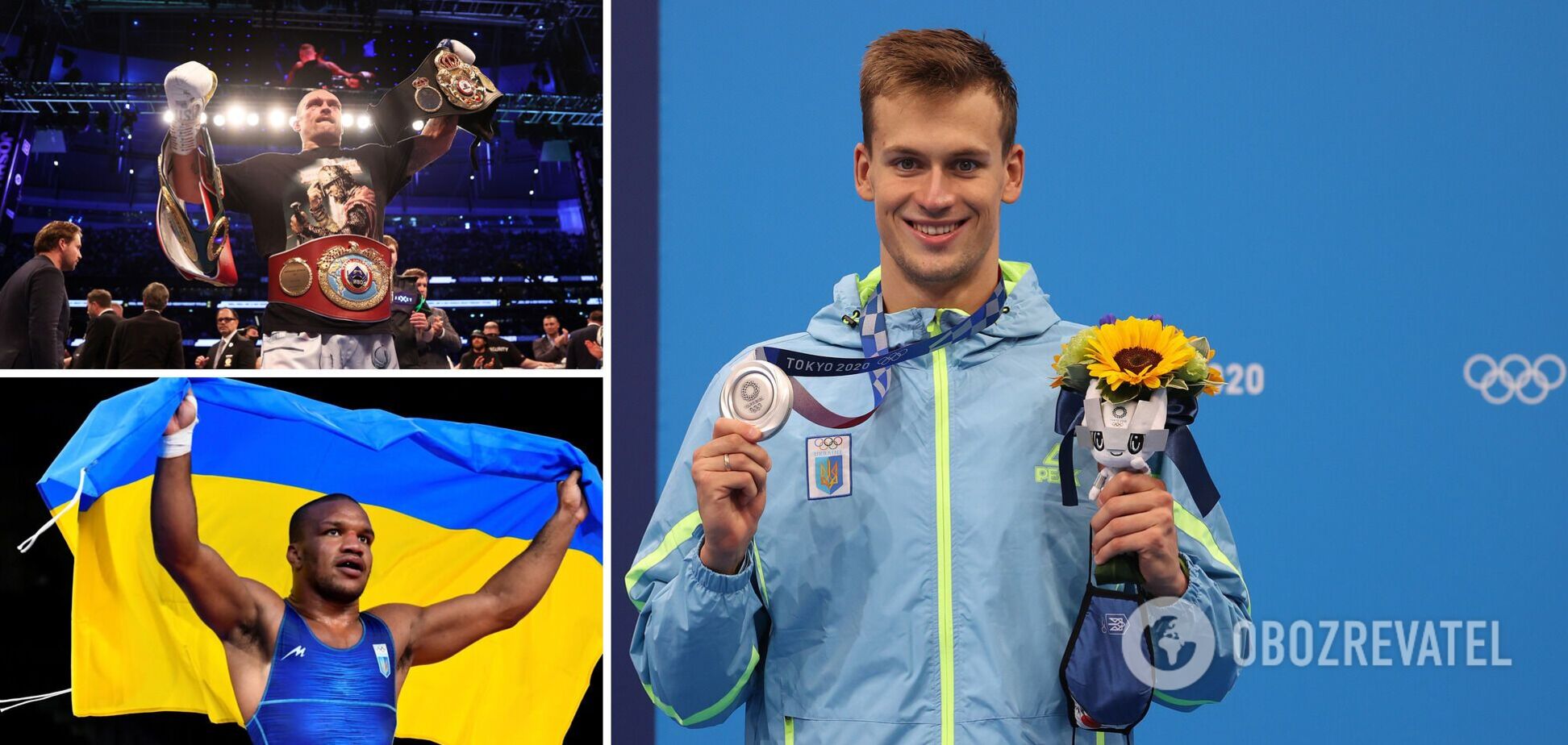 Украину в 2021 году прославили Усик, Беленюк, Романчук и другие спортсмены