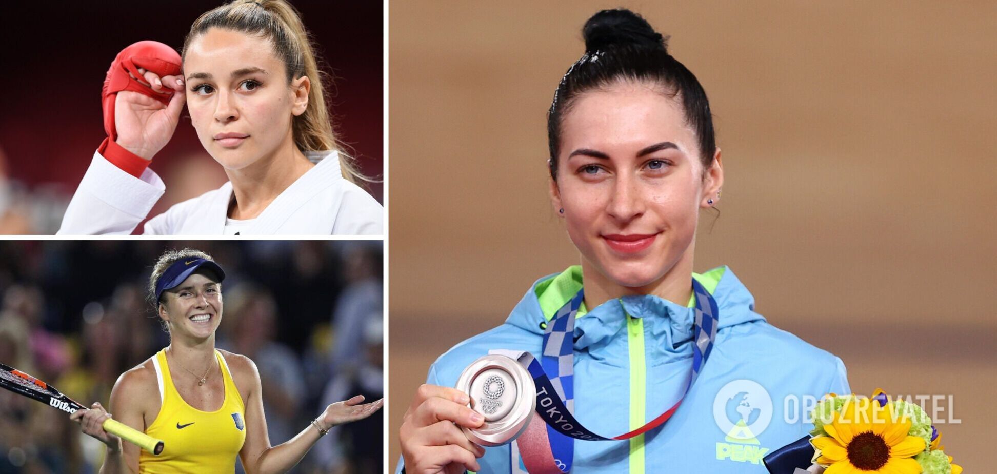 Украинские спортсменки завоевали медали Олимпийских игр в разных видах спорта