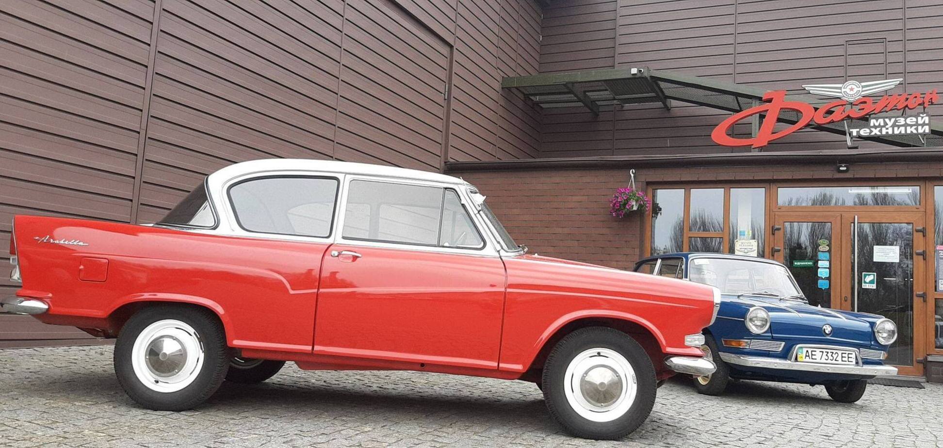 В Запорожье нашли редкий немецкий автомобиль Lloyd Arabella