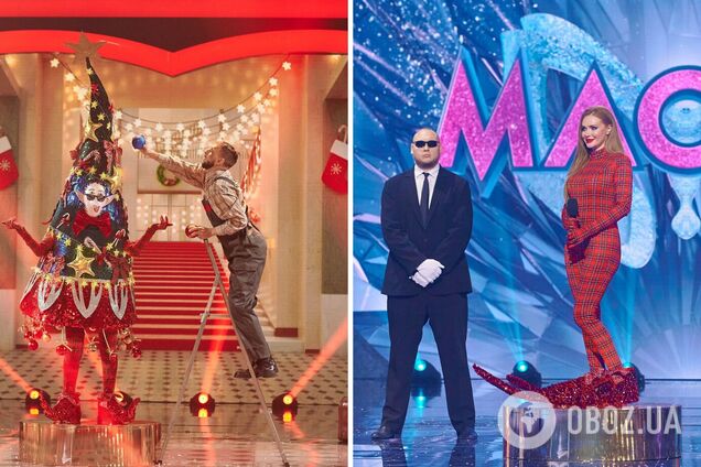 'Новогодняя Маска на канале 'Украина': кто маскировался под образом Елки. Фото