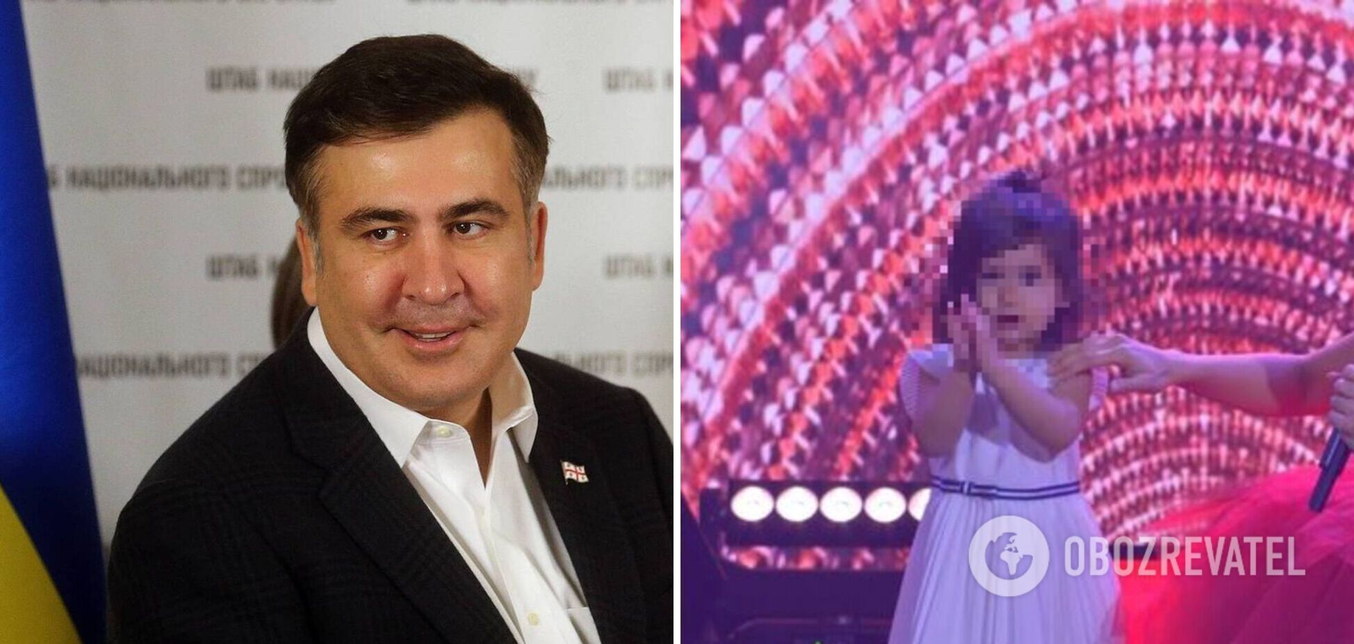 Саакашвили показал свою маленькую дочь