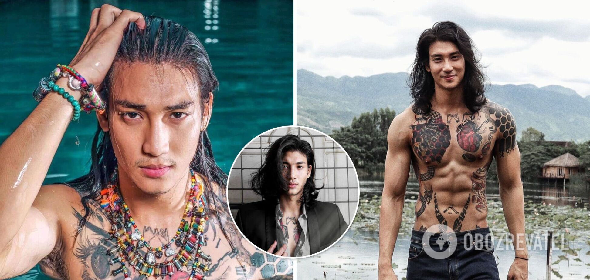 Бирманский актер и модель Паинг Такхон