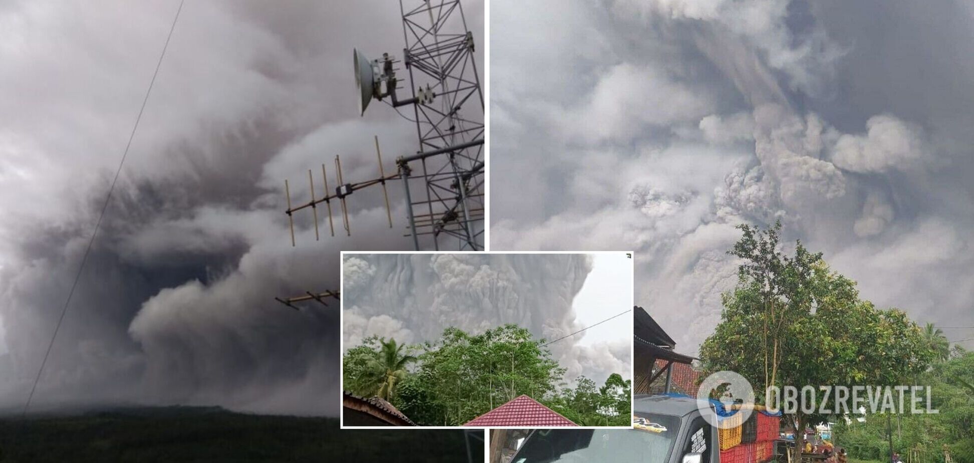 В Индонезии в результате извержения вулкана погибли 13 человек, десятки пострадавших. Фото и видео