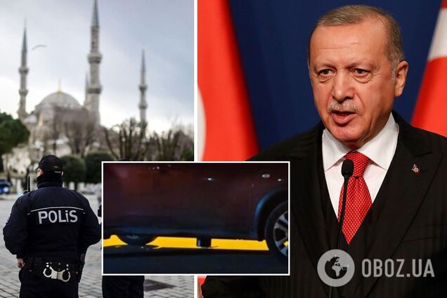 В Турции нашли бомбу под авто офицера, который должен был работать на мероприятии с Эрдоганом. Видео
