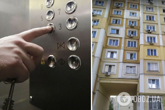 На Харківщині у багатоповерхівці зірвався ліфт із людьми, є постраждалі. Відео