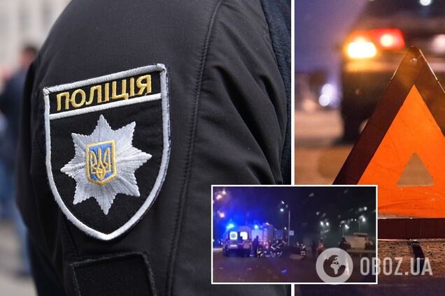 На Київщині поліцейський влаштував смертельну ДТП, загинуло двоє людей. Момент аварії потрапив на відео