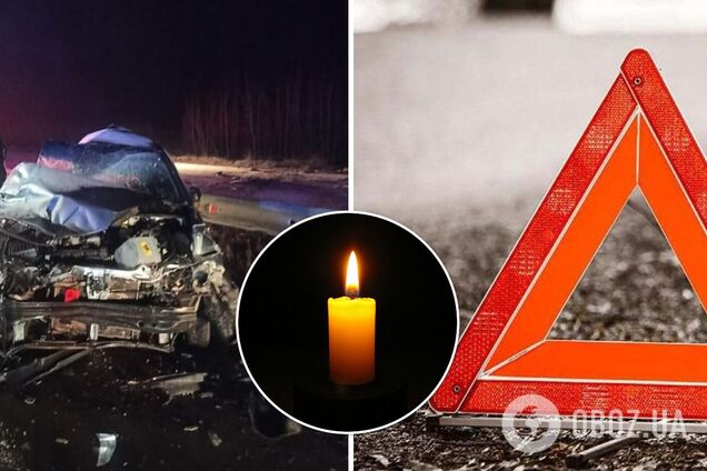 На трассе Киев – Чоп произошло смертельное ДТП, среди погибших – дети. Фото