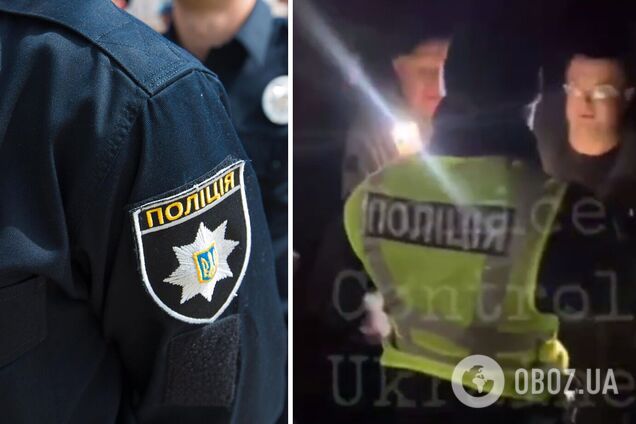 В Харькове блогер плюнул в лицо патрульному полицейскому: видео разборок 'слили' в сеть