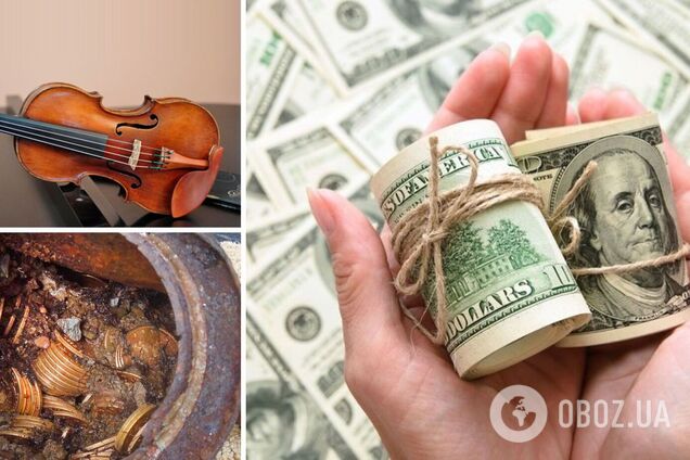 Люди неожиданно обнаружили сокровища