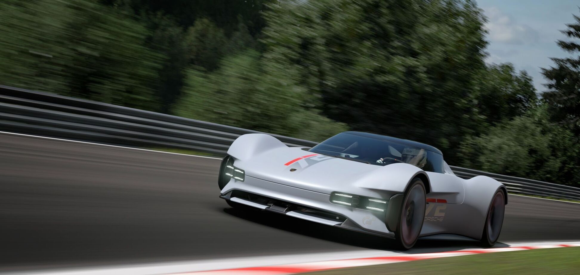 Porsche показав електричний суперкар Vision GT