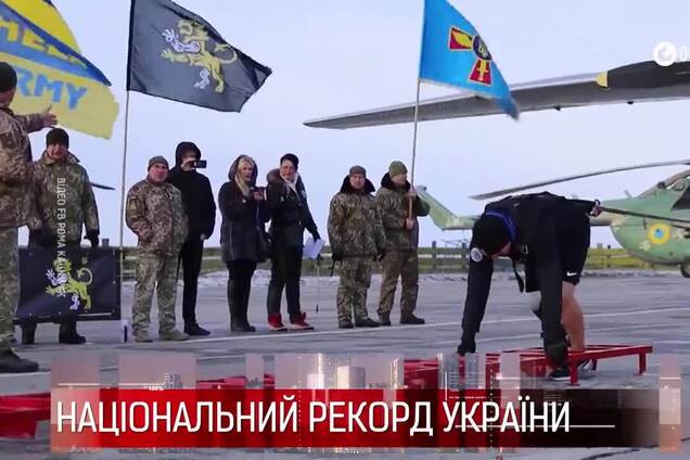 Рекорд України: на Харківщині ветеран АТО із протезом ноги протягнув літак Ан-26