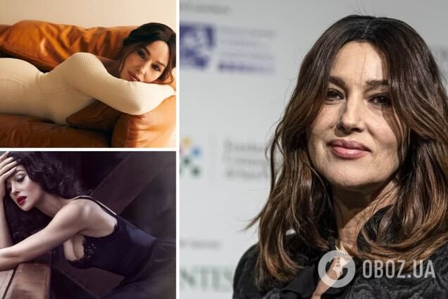 Моника Беллуччи показала идеальную фигуру в облегающем платье с декольте и призналась, почему не боится старости