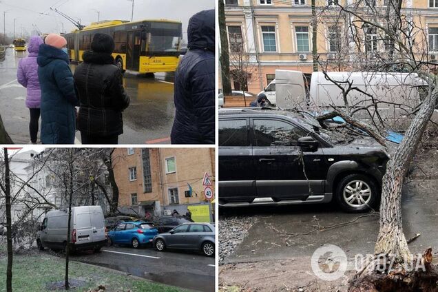 Проблеми з рухом спостерігалися у всіх районах столиці