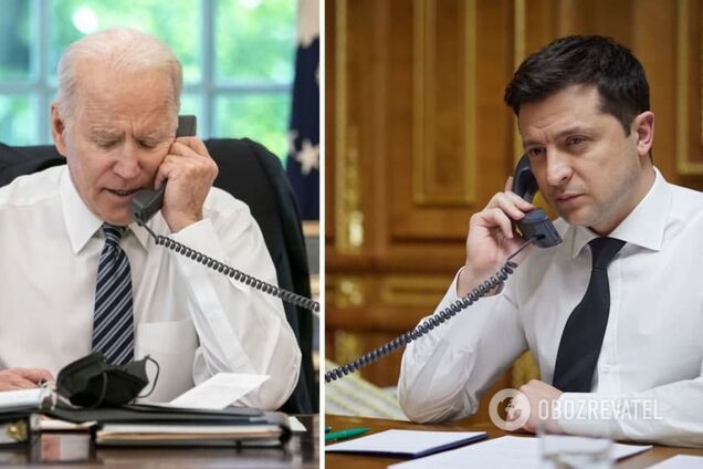 Зеленський запросив Байдена в Україну найближчими днями: в ОП розкрили подробиці розмови президентів