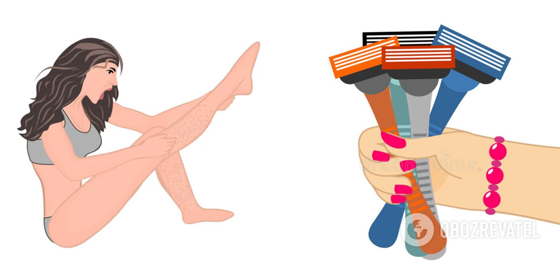 Майже всі роблять неправильно: блогерка показала, як треба голити ноги. Відео