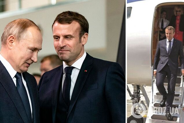 Макрон анонсировал онлайн-встречу с Путиным перед визитом в Украину