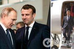Макрон анонсировал онлайн-встречу с Путиным перед визитом в Украину