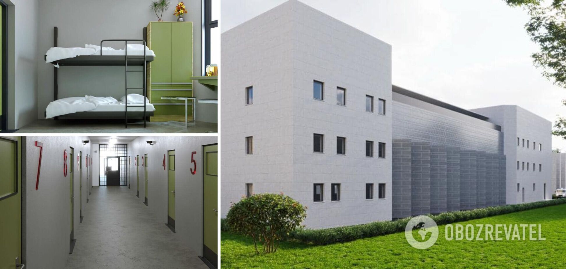 Малюська показал, как будет выглядеть тюрьма будущего. Фото