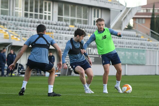 Тренировка 'Динамо' Киев