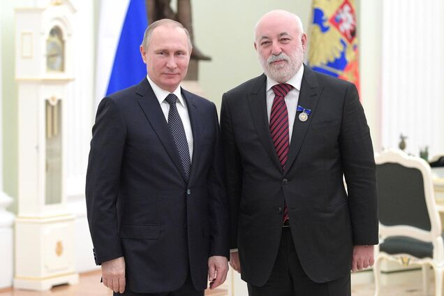 Владимир Путин и Виктор Вексельберг