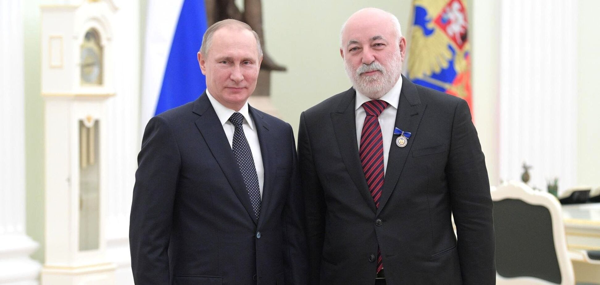 Владимир Путин и Виктор Вексельберг