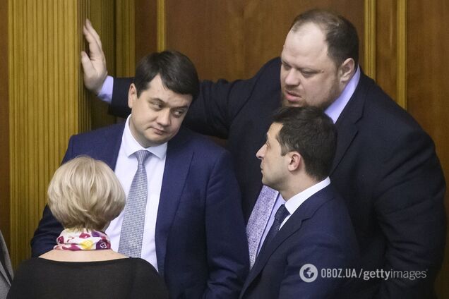 Дмитрий Разумков и Владимир Зеленский