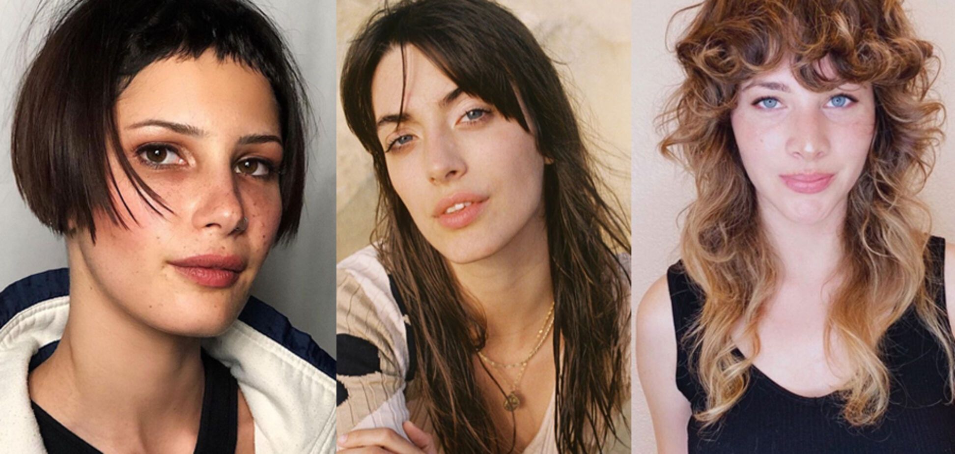 Варианты самых модных челок в 2021 году