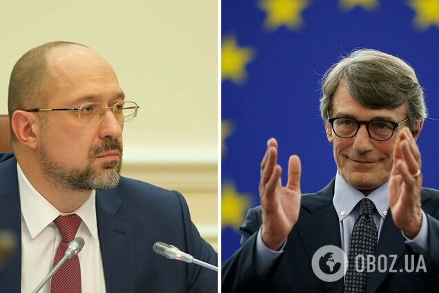 Денис Шмигаль і Давид Сассолі