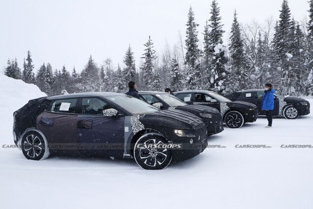 Kia, Ioniq и Genesis замечены на совместных испытаниях