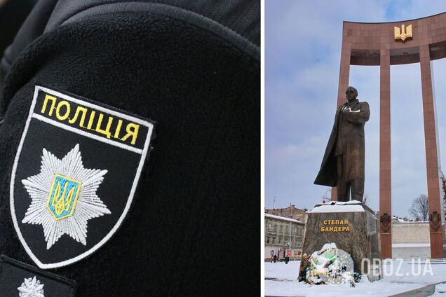 Нашли вандалов, обливших памятник Бандере 'кровью'