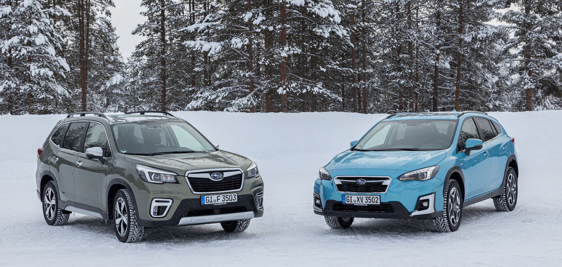 В Украине состоялась презентация гибридных моделей Subaru