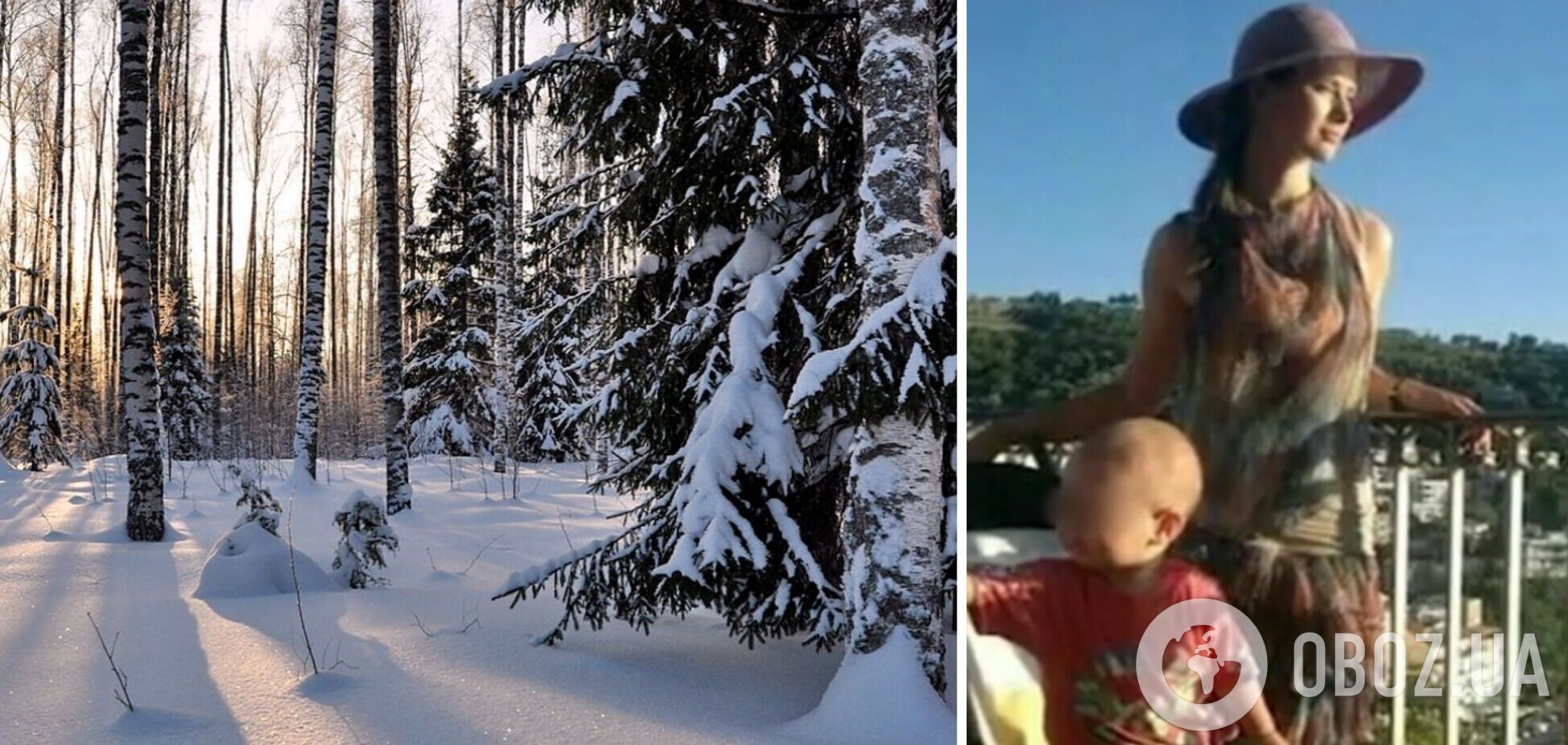 У Росії мати намагалася закопати в сніг голих дітей і залишила їх помирати в лісі. Фото і відео
