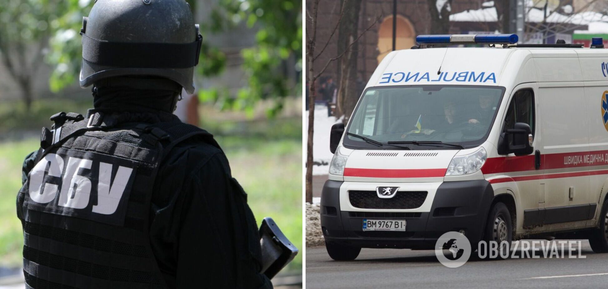 В Виннице экс-СБУшник протаранил авто скорой помощи и угрожал водителю