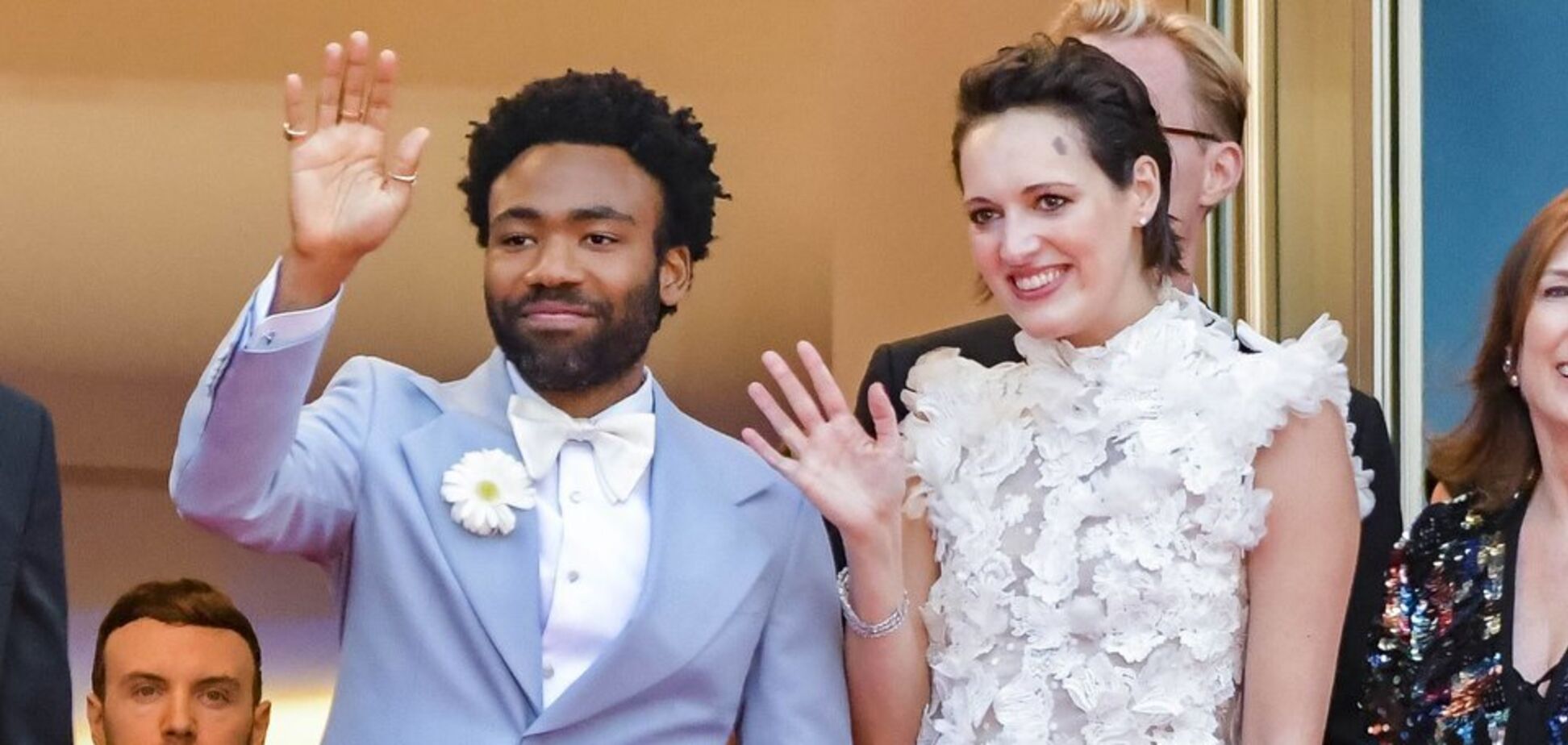 Дональд Гловер и Фиби Уоллер-Бридж