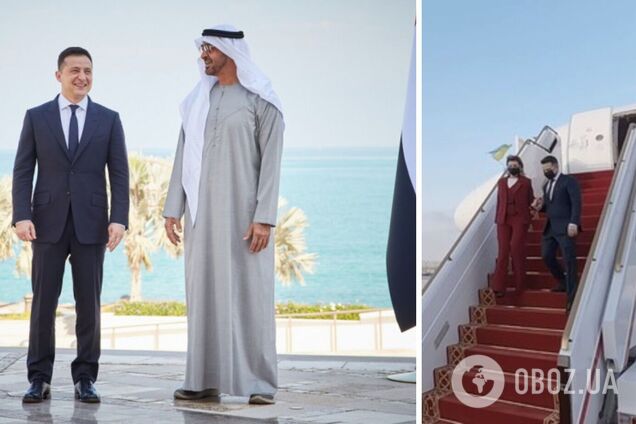 З'явилися деталі візиту Зеленського в ОАЕ
