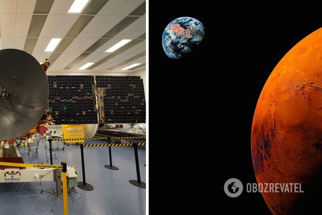 Получено детальное фото Марса с арабской космической станции