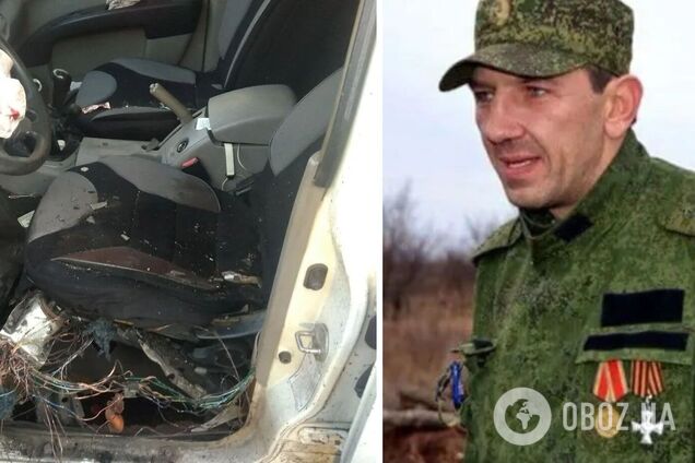 В 'ДНР' подорвали авто одного с главарей: появилось видео с места 'теракта'
