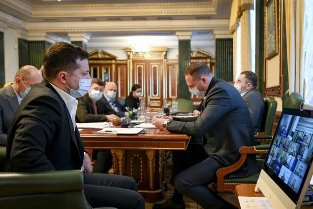 Совещание у президента Украины Зеленского