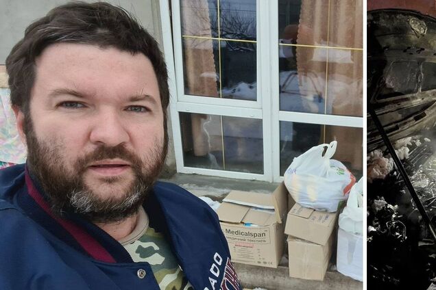 Машина была припаркована на улице Гоголевской