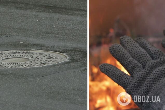 У Києві комунальники заварили люк разом з безхатченком