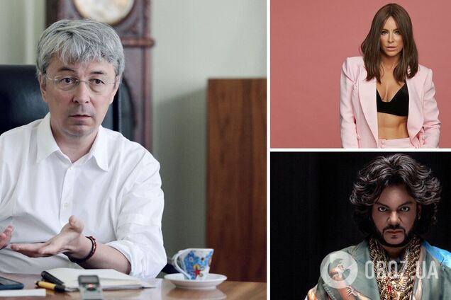 Ткаченко предложил лишить Лорак и Киркорова звания народного артиста Украины