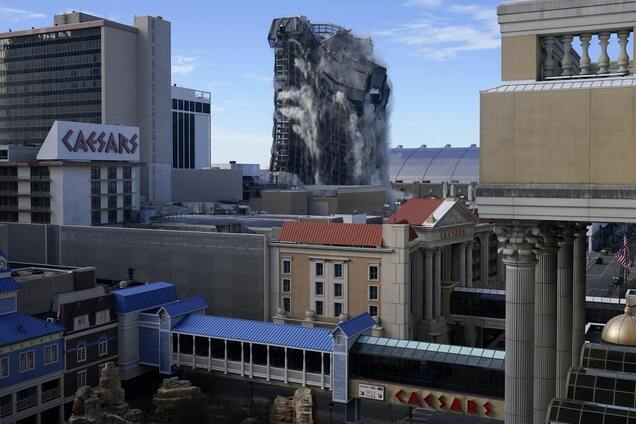 Взрыв Trump Plaza