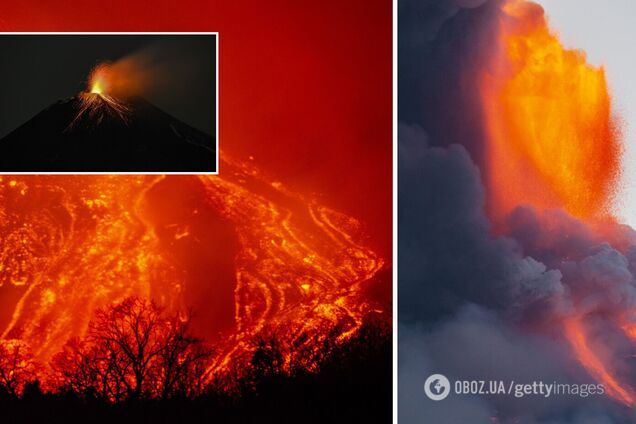 Вулкан Етна прокинувся