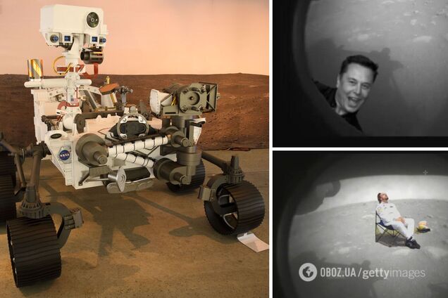 Історичні фото ровера Perseverance із Марсу спровокували флешмоб
