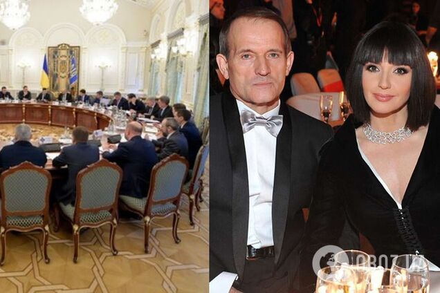 В РНБО ввели санкції проти Медведчука і Марченко за фінансування тероризму