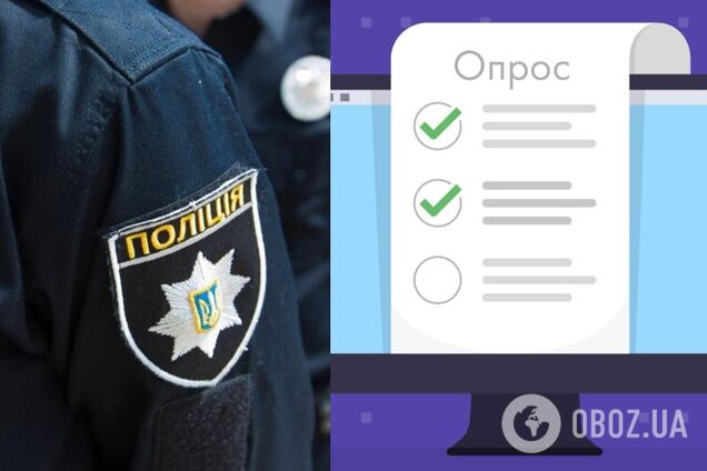 В Украине проходит опрос относительно наказания за оскорбление полицейского