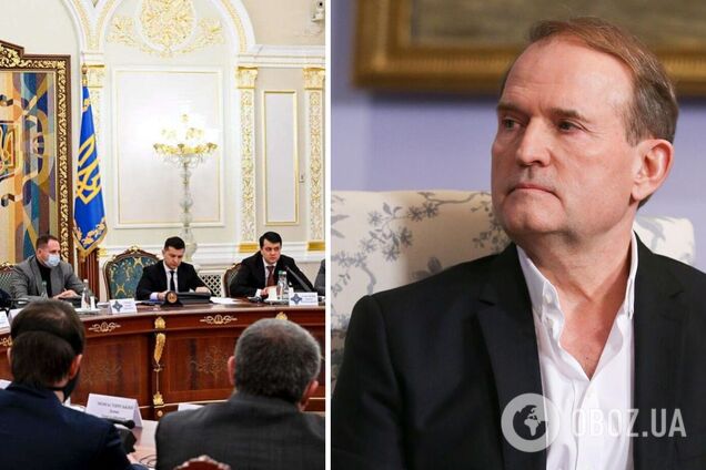 Санкції РНБО проти Медведчука