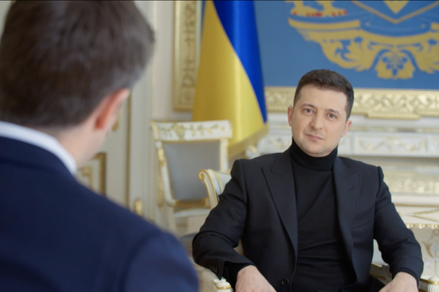 Інтерв’ю Зеленського програмі Axios: про що не сказав президент