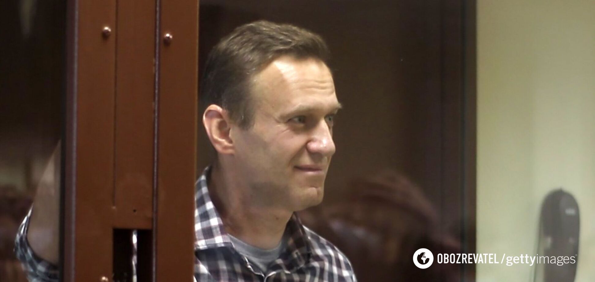 Олексій Навальний у залі суду
