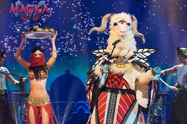 Загадкова Коза на шоу 'Маска'